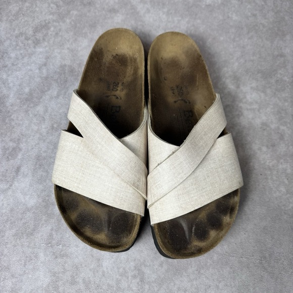 Birkenstock Betula Birko-Flor Criss Cross Sandals Sz EU 40 US‎ L9 M7 - Picture 1 of 7